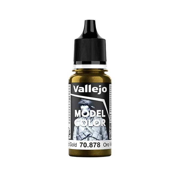 Vallejo Model Color: Old Gold (Metallic) (70.878) - New Formula