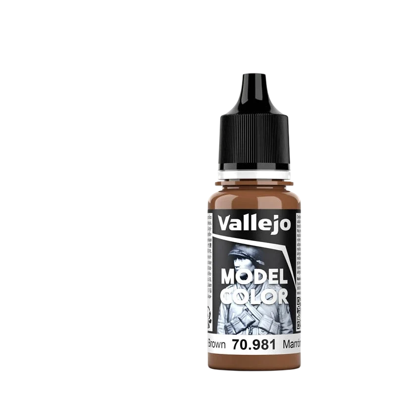 Vallejo Model Color: Orange Brown (70.981) - New Formula