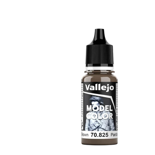 Vallejo Model Color: Pale Brown (70.825) - New Formula (New in Box)