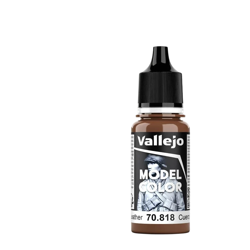 Vallejo Model Color: Red Leather (70.818) - New Formula