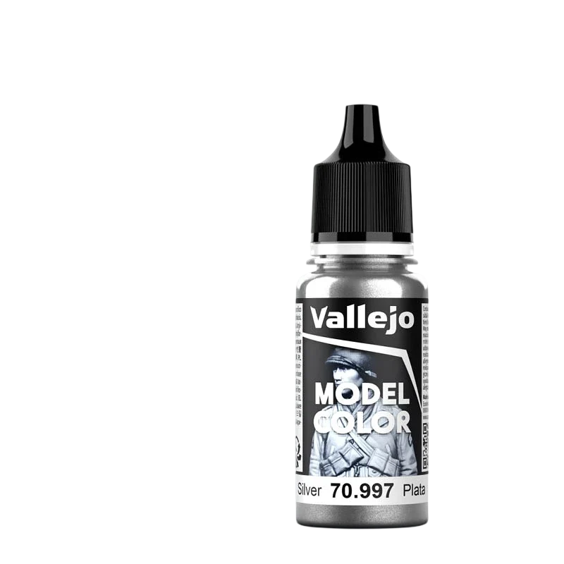 Vallejo Model Color: Silver (Metallic) (70.997) - New Formula