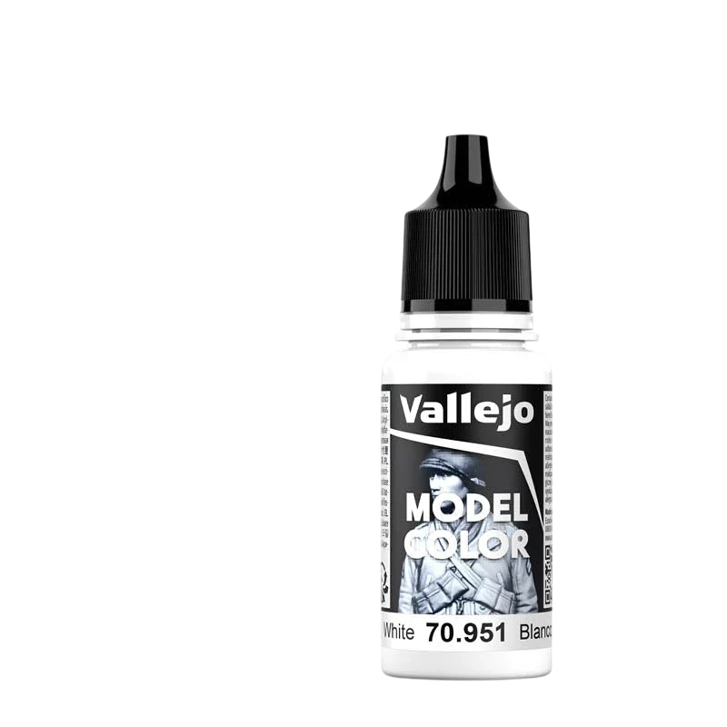 Vallejo Model Color: White (70.951) - New Formula