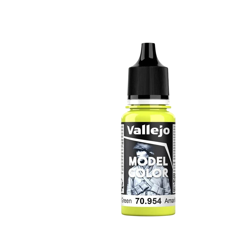 Vallejo Model Color: Yellow Green (70.954) - New Formula
