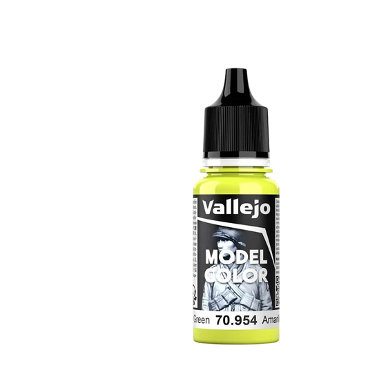 Vallejo Model Color: Yellow Green (70.954) - New Formula