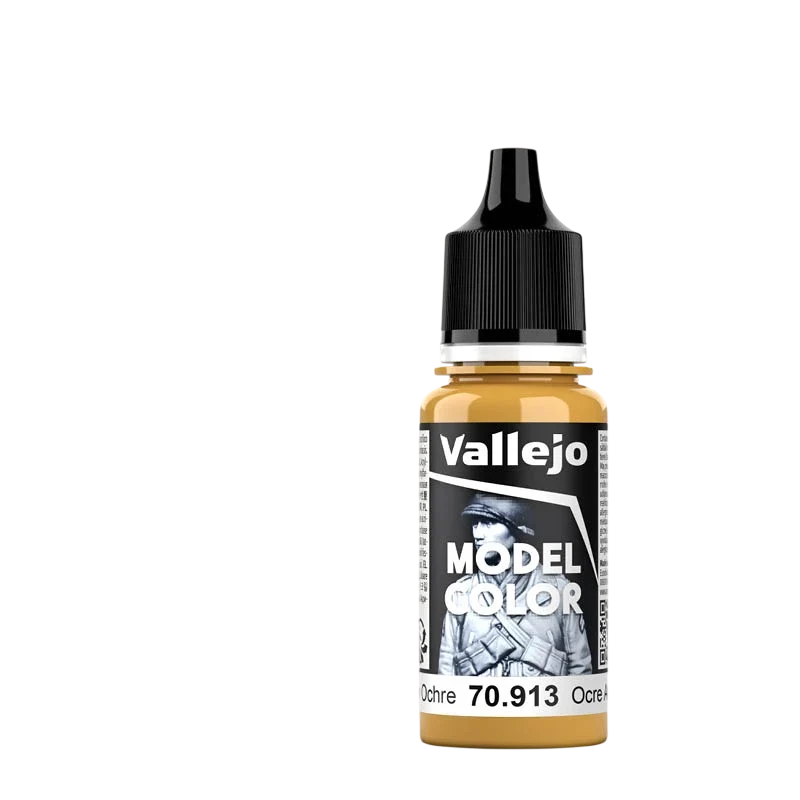 Vallejo Model Color: Yellow Ochre (70.913) - New Formula