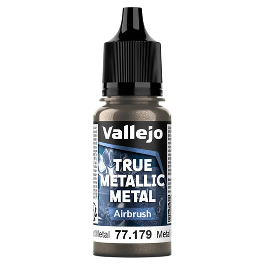 Vallejo True Metallic Metal: AIRBRUSH - Aged Metal (77.179)