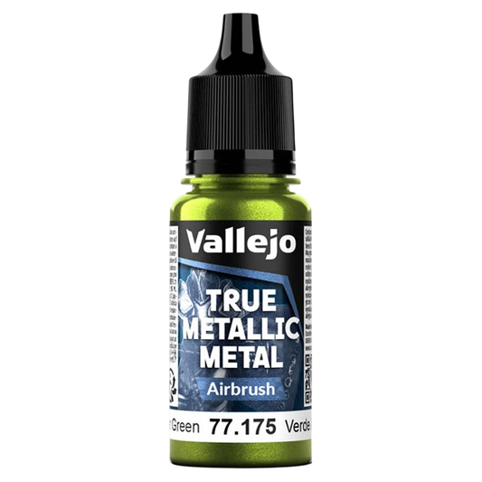 Vallejo True Metallic Metal: AIRBRUSH - Amber Green (77.175)