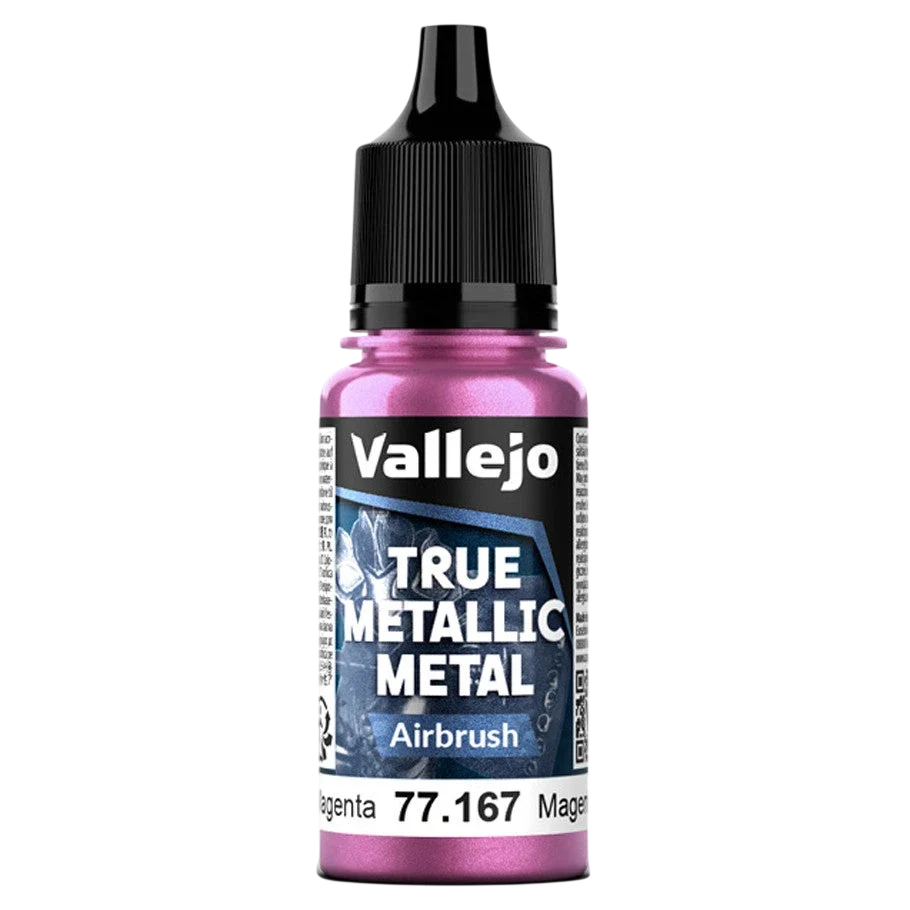 Vallejo True Metallic Metal: AIRBRUSH - Crimson Magenta (77.167)