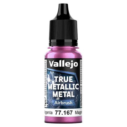 Vallejo True Metallic Metal: AIRBRUSH - Crimson Magenta (77.167)