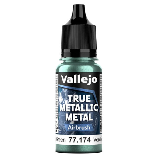 Vallejo True Metallic Metal: AIRBRUSH - Dusken Green (77.174)