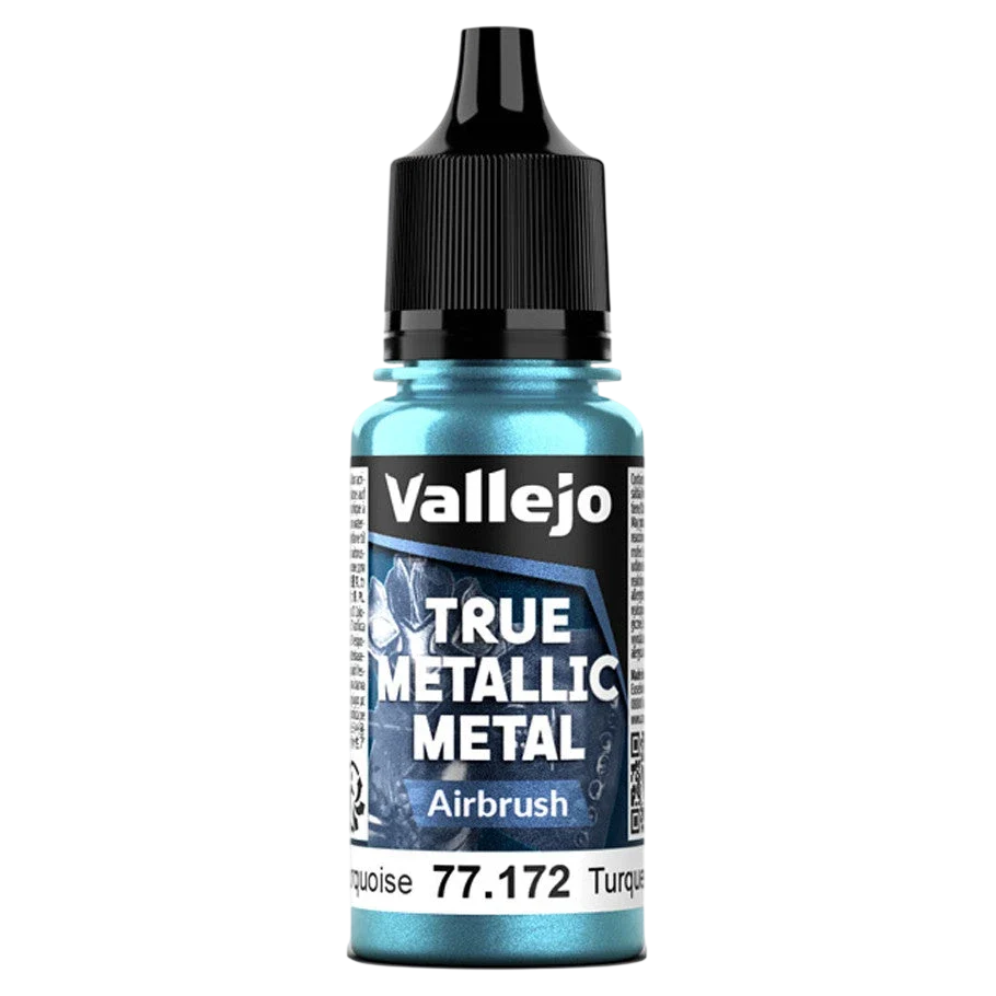 Vallejo True Metallic Metal: AIRBRUSH - Hydra Turquoise (77.172)