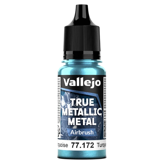 Vallejo True Metallic Metal: AIRBRUSH - Hydra Turquoise (77.172)