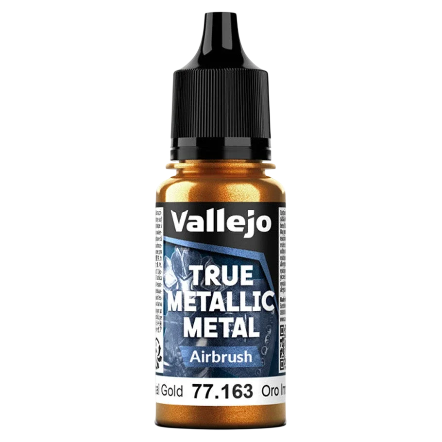 Vallejo True Metallic Metal: AIRBRUSH - Imperial Gold (77.163)