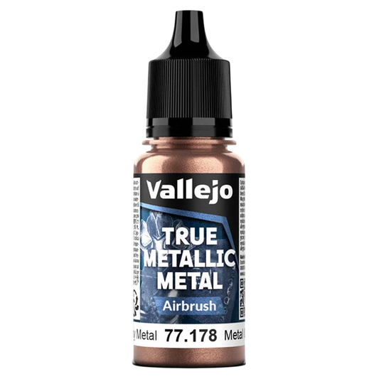 Vallejo True Metallic Metal: AIRBRUSH - Rusty Metal (77.178)