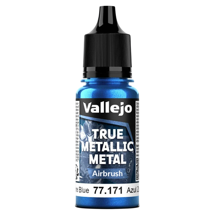 Vallejo True Metallic Metal: AIRBRUSH - Sapphire Blue (77.171)