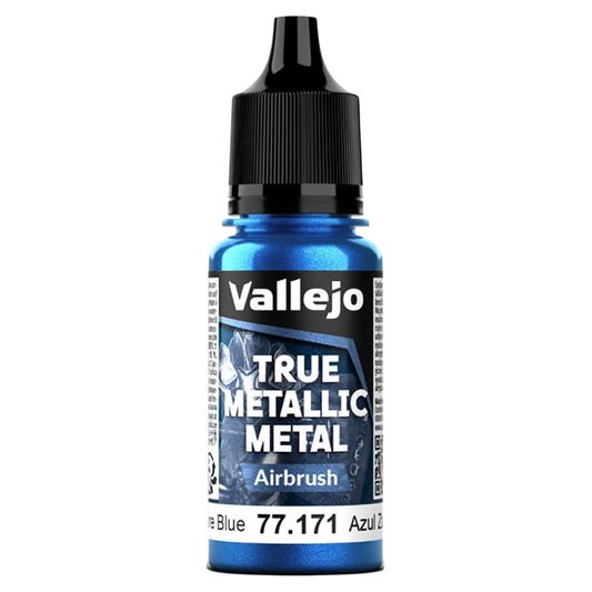 Vallejo True Metallic Metal: AIRBRUSH - Sapphire Blue (77.171)