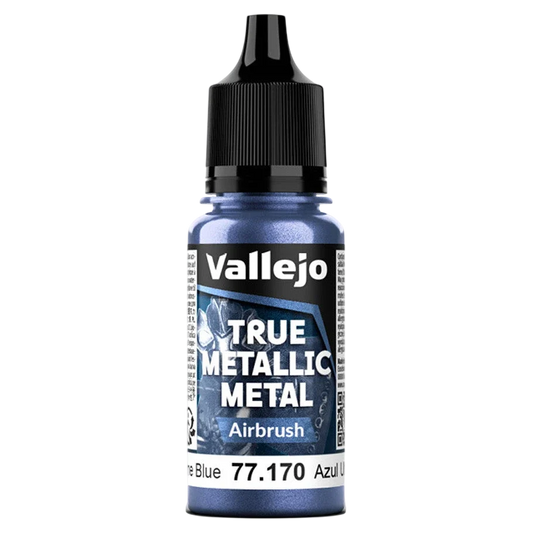 Vallejo True Metallic Metal: AIRBRUSH - Ultramarine Blue (77.170)