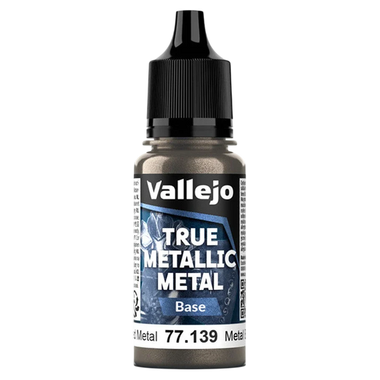 Vallejo True Metallic Metal: BASE - Aged Metal (77.139)