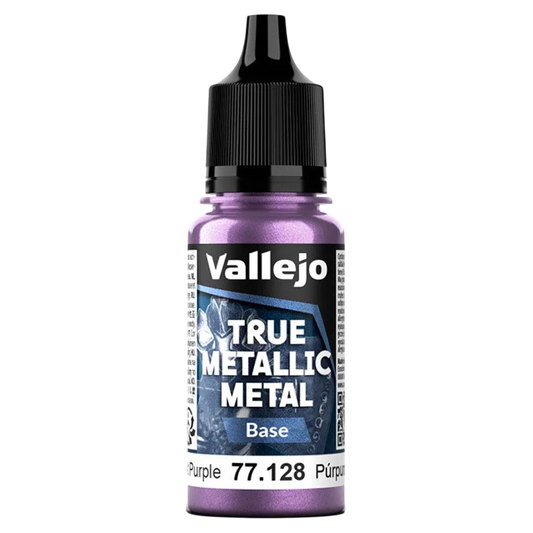Vallejo True Metallic Metal: BASE - Amethyst Purple (77.128) (New in Box)
