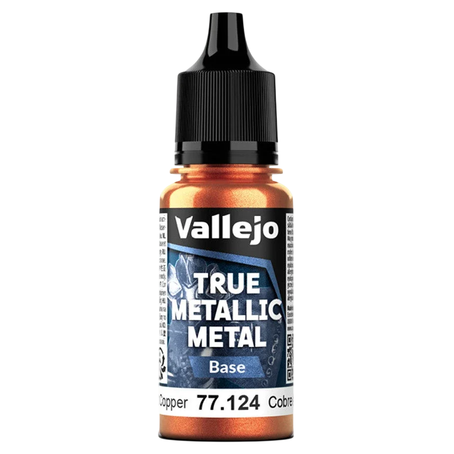 Vallejo True Metallic Metal: BASE - Ancient Copper (77.124)