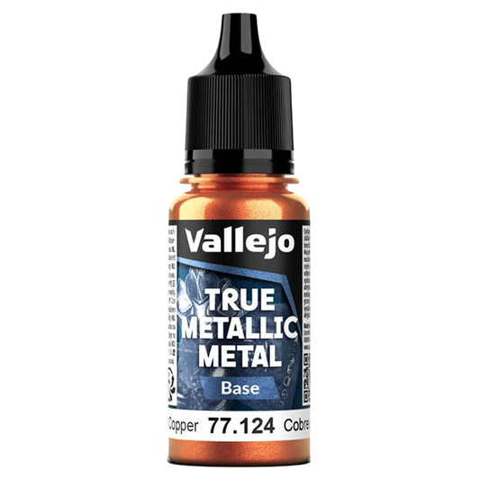 Vallejo True Metallic Metal: BASE - Ancient Copper (77.124)