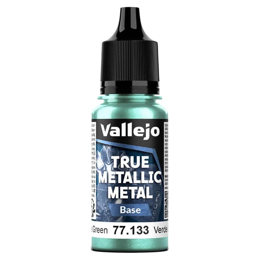 Vallejo True Metallic Metal: BASE - Beetle Green (77.133) (New in Box)