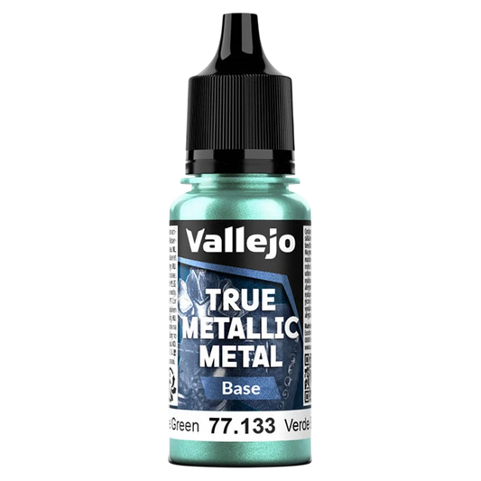 Vallejo True Metallic Metal: BASE - Beetle Green (77.133) (New in Box)