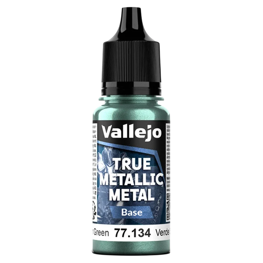 Vallejo True Metallic Metal: BASE - Dusken Green (77.134)