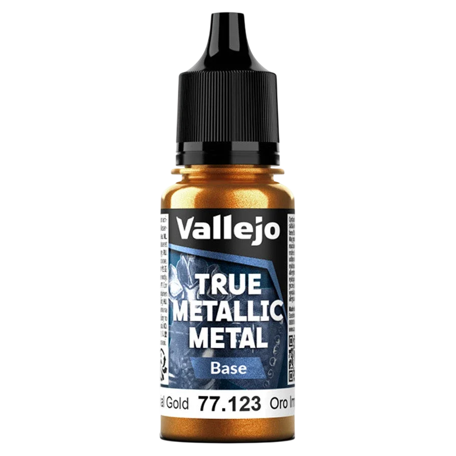 Vallejo True Metallic Metal: BASE - Imperial Gold (77.123)