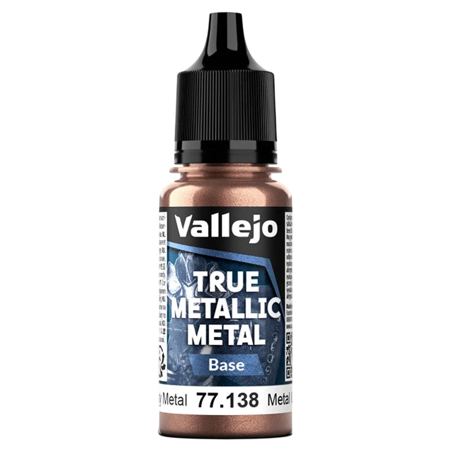 Vallejo True Metallic Metal: BASE - Rusty Metal (77.138)
