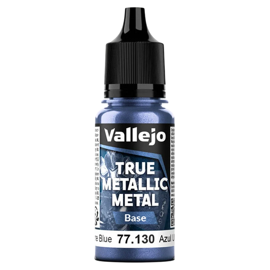 Vallejo True Metallic Metal: BASE - Ultramarine Blue (77.130) (New in Box)