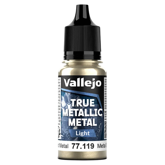 Vallejo True Metallic Metal: LIGHT - Aged Metal (77.119) (New in Box)