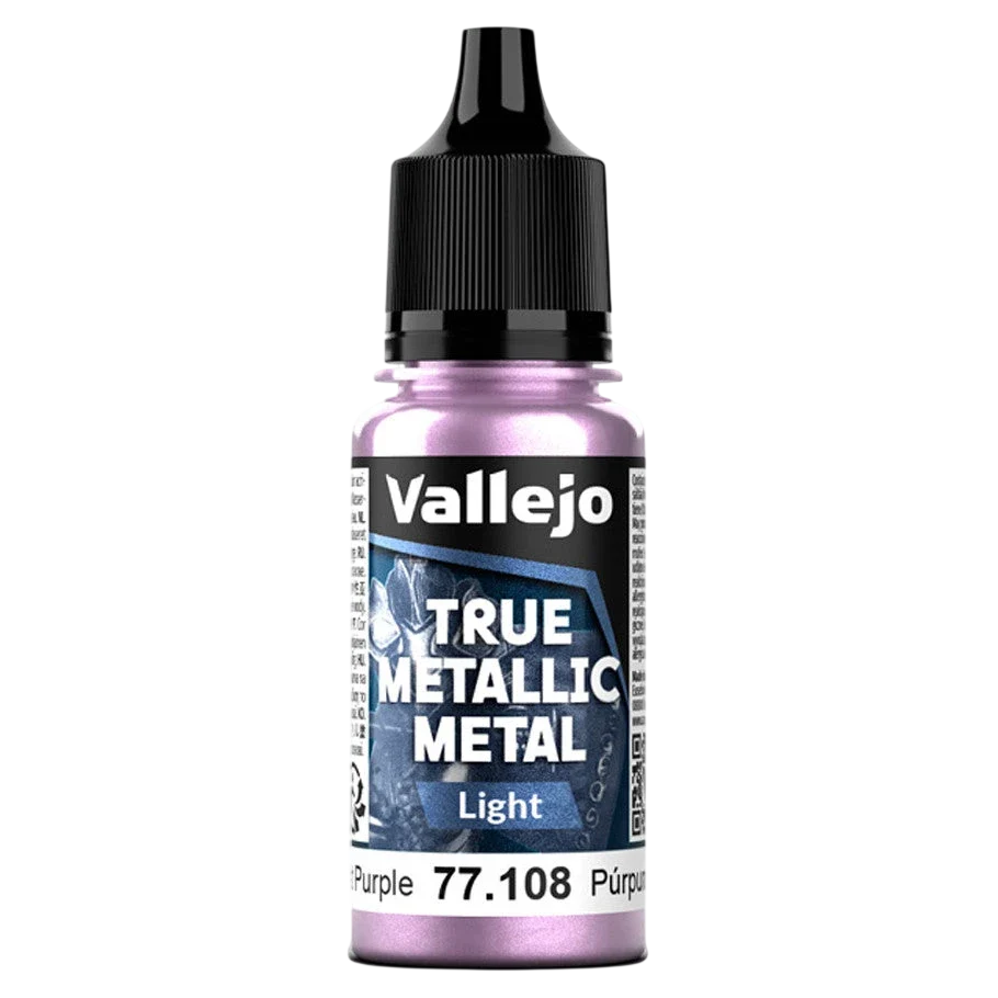 Vallejo True Metallic Metal: LIGHT - Amethyst Purple (77.108)