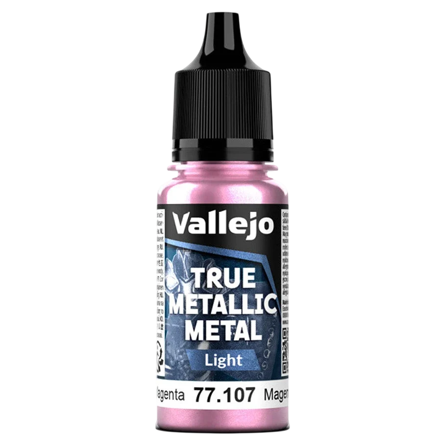 Vallejo True Metallic Metal: LIGHT - Crimson Magenta (77.107)