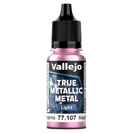 Vallejo True Metallic Metal: LIGHT - Crimson Magenta (77.107)