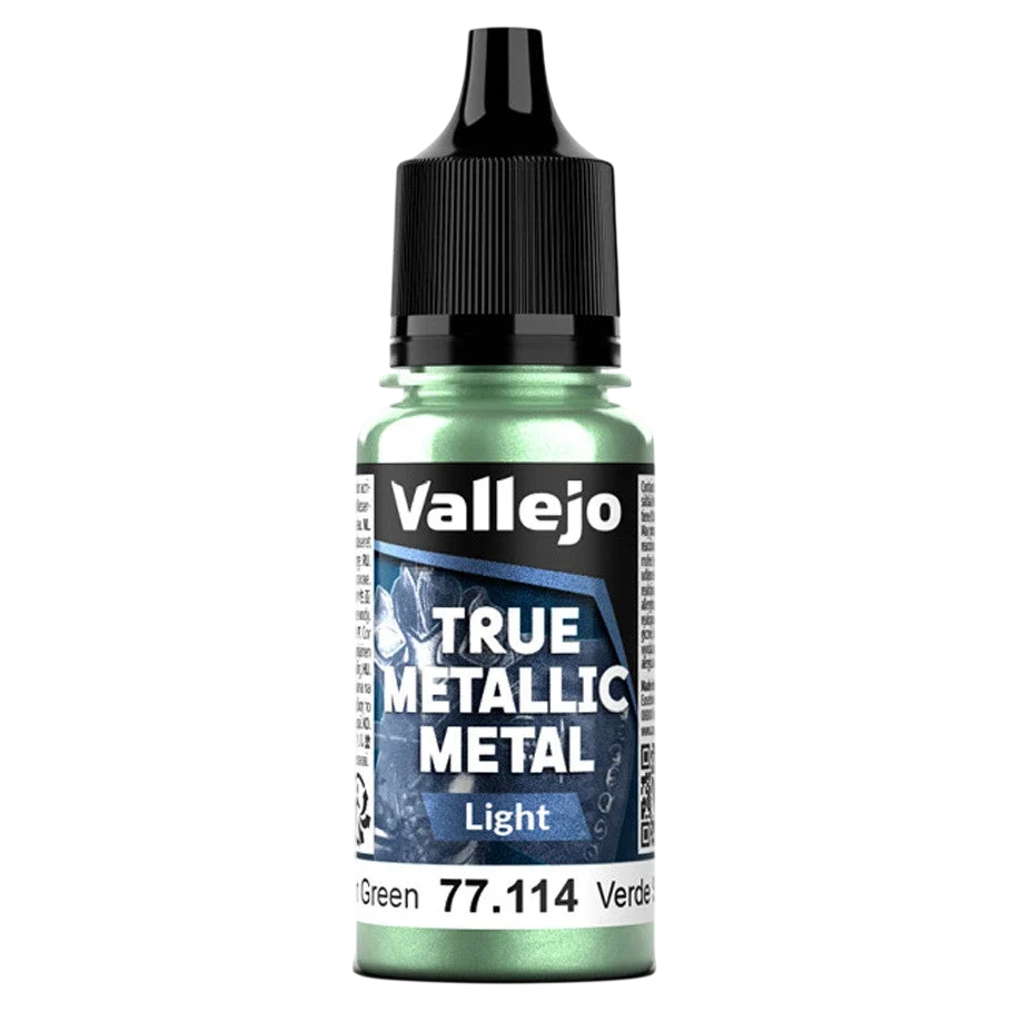 Vallejo True Metallic Metal: LIGHT - Dusken Green (77.114)