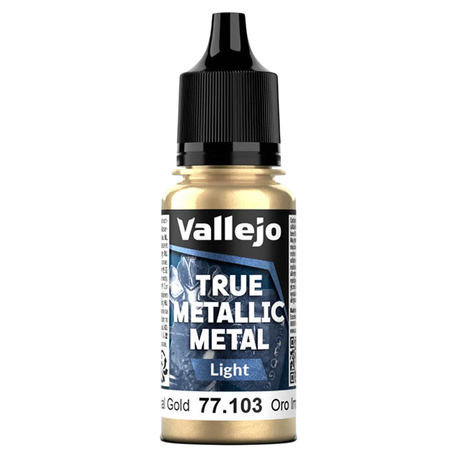 Vallejo True Metallic Metal: LIGHT - Imperial Gold (77.103)