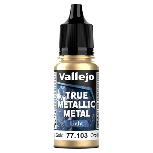 Vallejo True Metallic Metal: LIGHT - Imperial Gold (77.103)