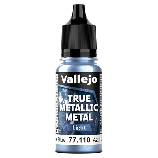 Vallejo True Metallic Metal: LIGHT - Ultramarine Blue (77.110) (New in Box)