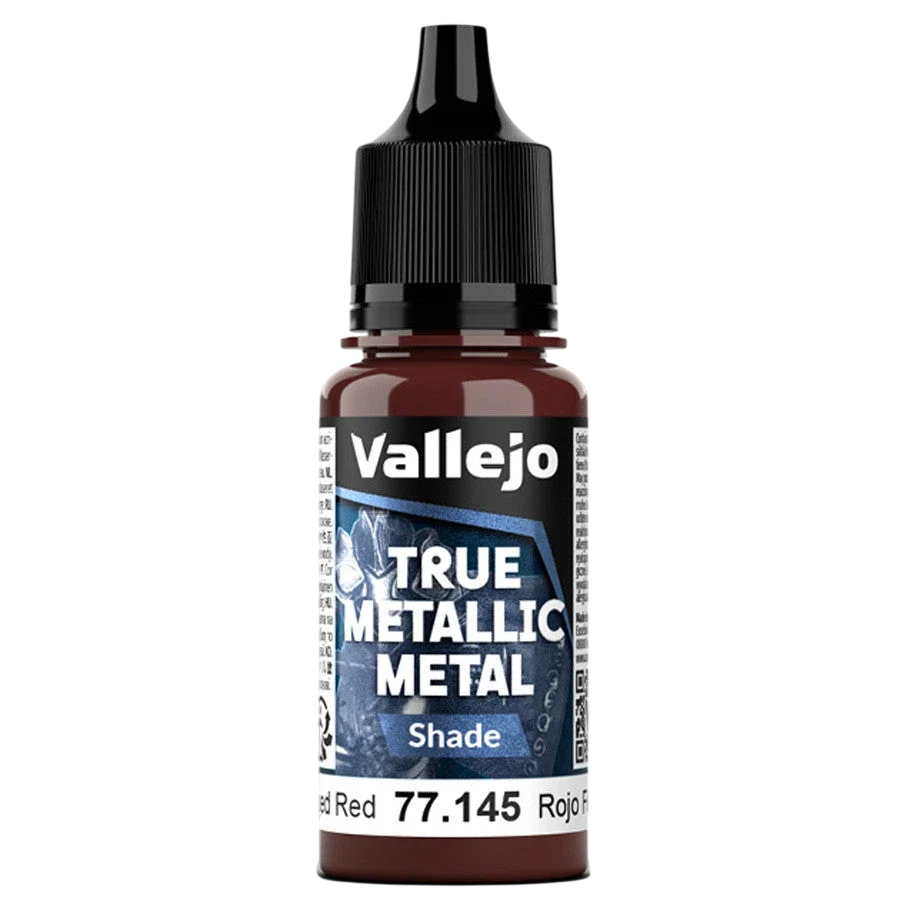 Vallejo True Metallic Metal: SHADE - Forged Red (77.145)