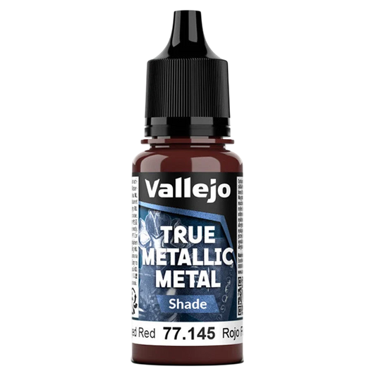 Vallejo True Metallic Metal: SHADE - Forged Red (77.145)