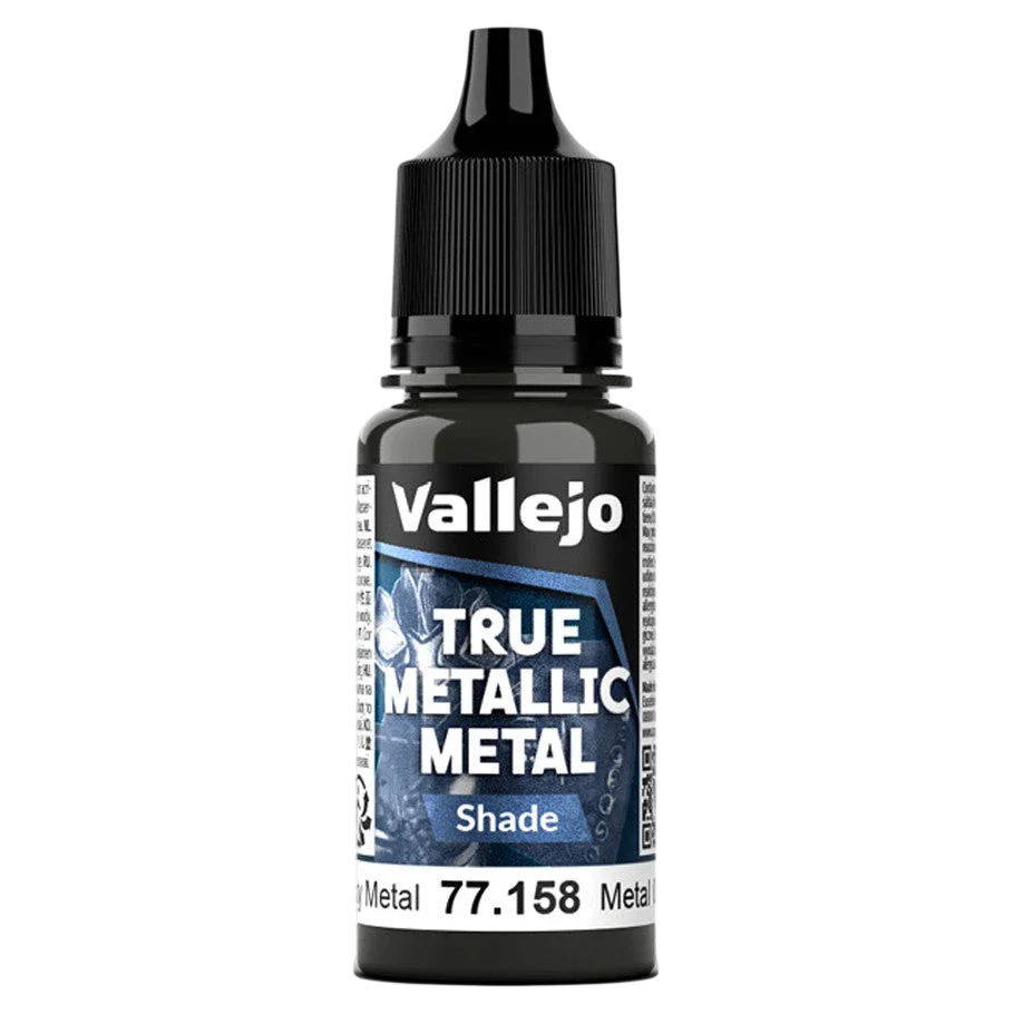 Vallejo True Metallic Metal: SHADE - Rusty Metal (77.158) (New in Box)