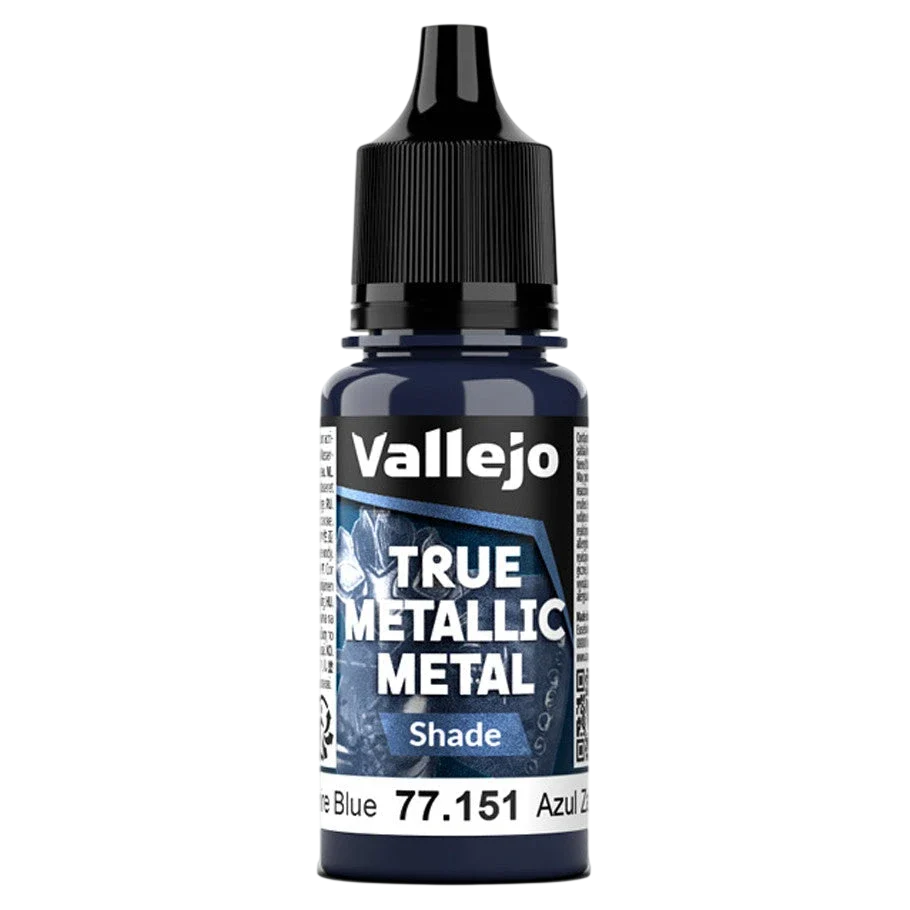 Vallejo True Metallic Metal: SHADE - Sapphire Blue (77.151)