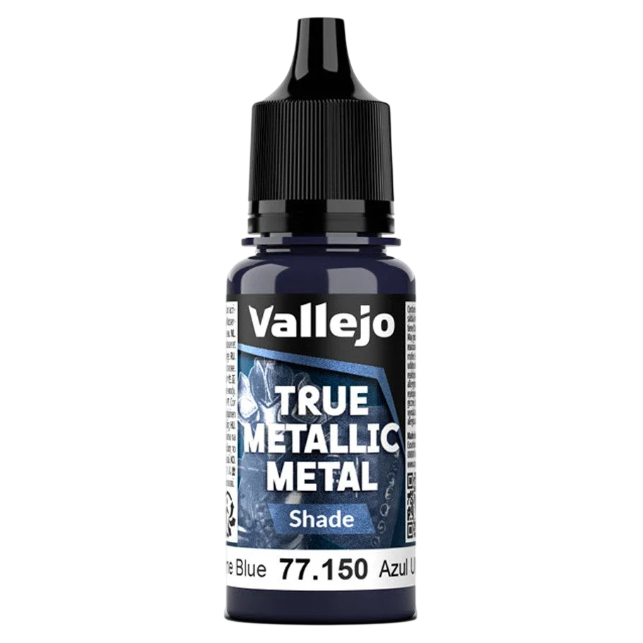Vallejo True Metallic Metal: SHADE - Ultramarine Blue (77.150)
