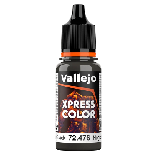 Vallejo Xpress Color: Greasy Black (72.476)