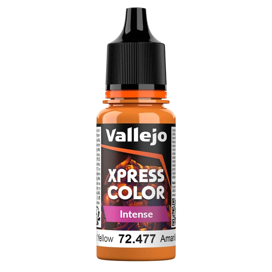 Vallejo Xpress Color Intense: Dreadnought Yellow (72.477)