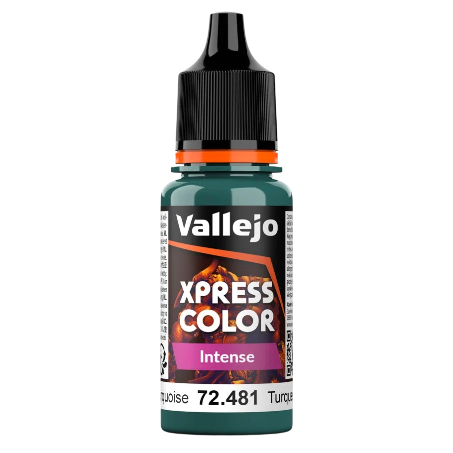 Vallejo Xpress Color Intense: Heretic Turquoise (72.481)