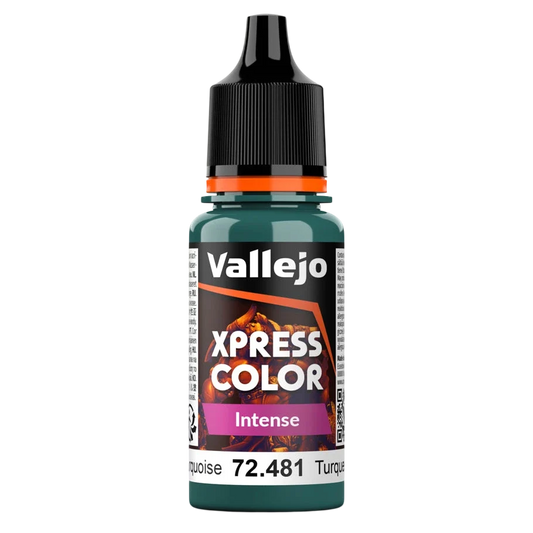 Vallejo Xpress Color Intense: Heretic Turquoise (72.481)
