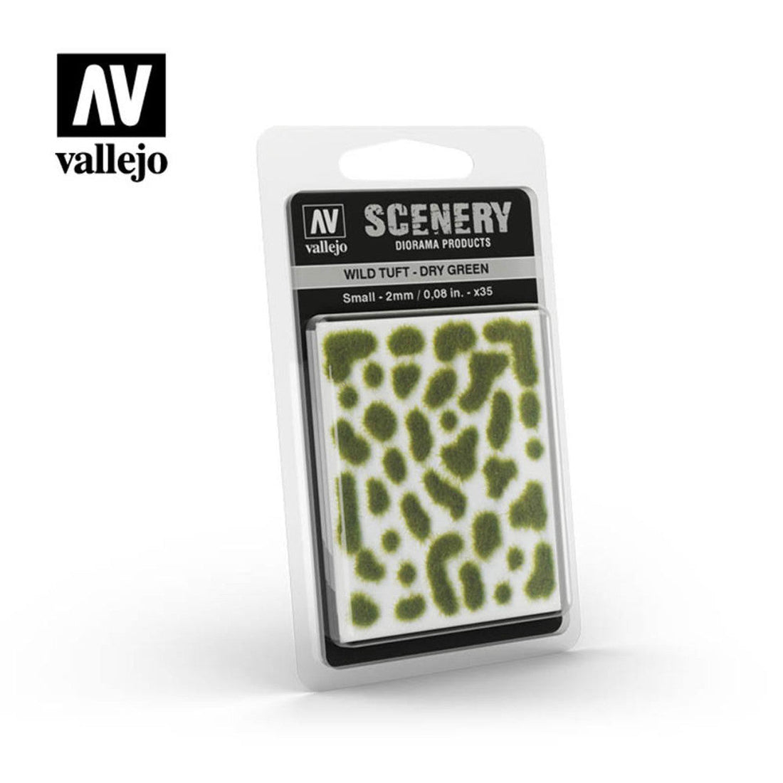 Vallejo Scenery: Wild Tuft - Dry Green (SC401, 2mm)
