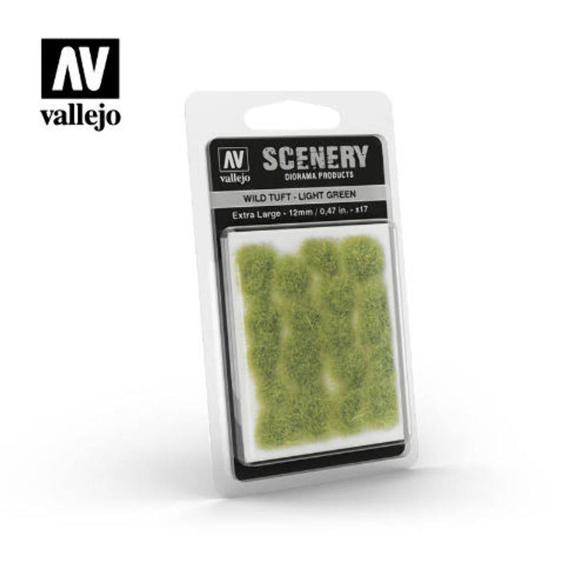 Vallejo Scenery: Wild Tuft - Light Green (SC426, 12mm)